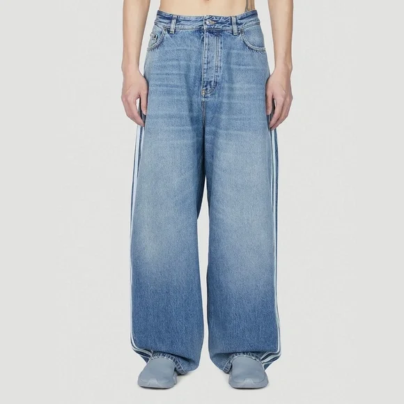 Balenciaga | Jeans | Balenciaga X Adidas Baggy Jeans | Poshmark